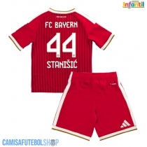Camisa de time de futebol Bayern Munich Josip Stanisic #44 Replicas 1º Equipamento Infantil 2026-27 Manga Curta (+ Calças curtas)